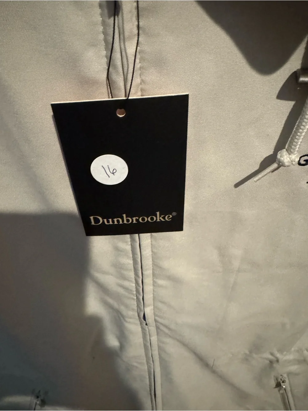 Dunbrooke branded zip